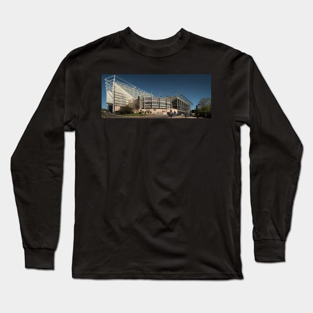 St James' Park, Newcastle Long Sleeve T-Shirt by davehudspeth